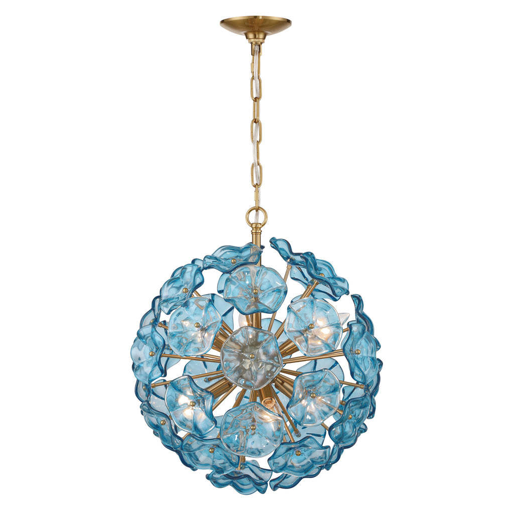 ESM-4005-AG-BL Esme 18.25'' Chandelier | Alternate Image