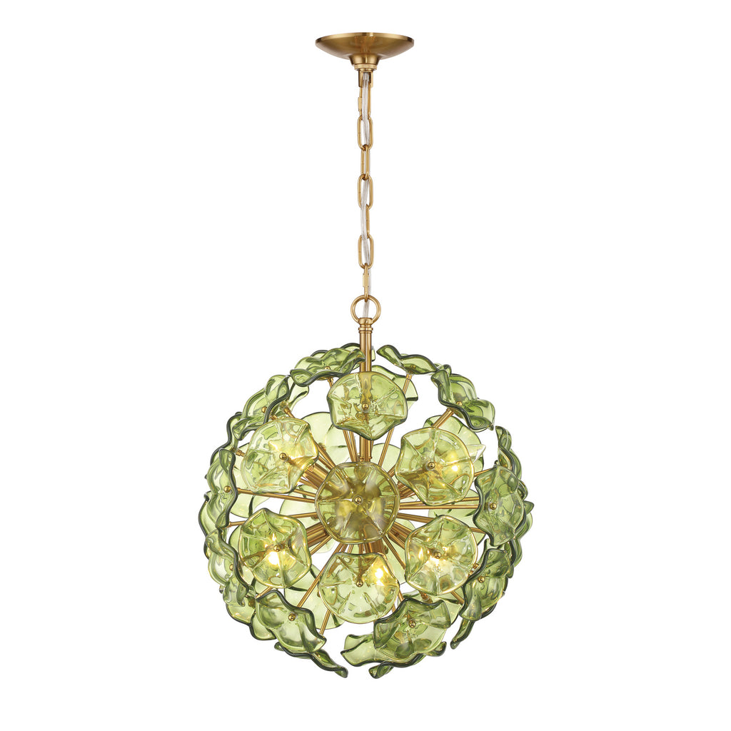 ESM-4005-AG-GR Esme 18.25'' Chandelier | Alternate Image