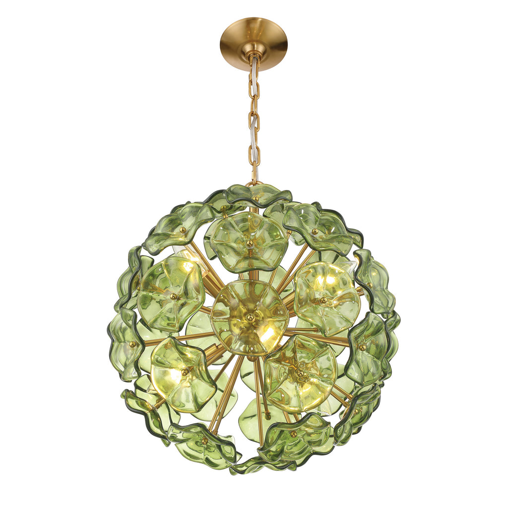 ESM-4005-AG-GR Esme 18.25'' Chandelier | Alternate Image