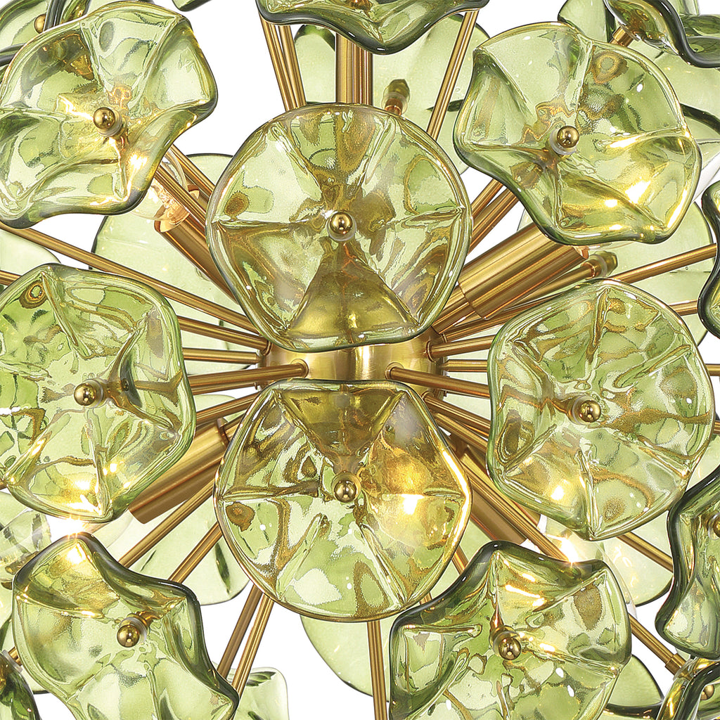 ESM-4005-AG-GR Esme 18.25'' Chandelier | Alternate Image