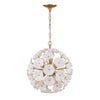 ESM-4005-AG-WH Esme 18.25'' Chandelier | Alternate Image