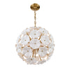 ESM-4005-AG-WH Esme 18.25'' Chandelier | Alternate Image