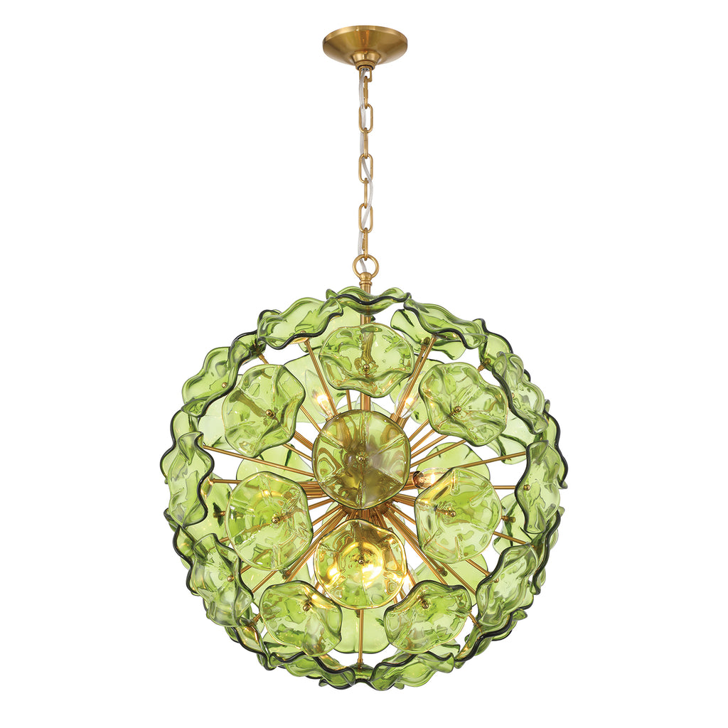 ESM-4006-AG-GR Esme 22.5'' Chandelier | Main Image