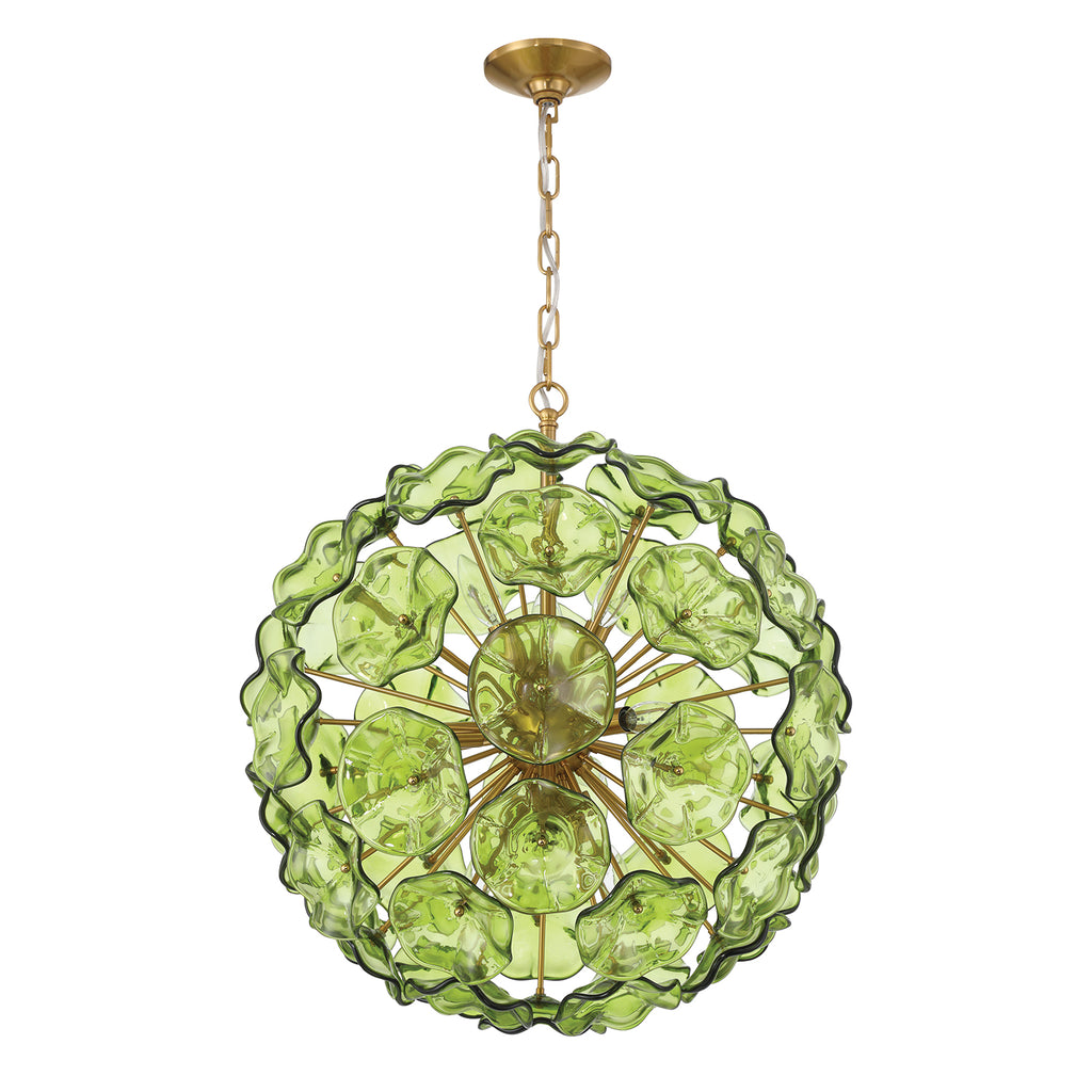 ESM-4006-AG-GR Esme 22.5'' Chandelier | Alternate Image
