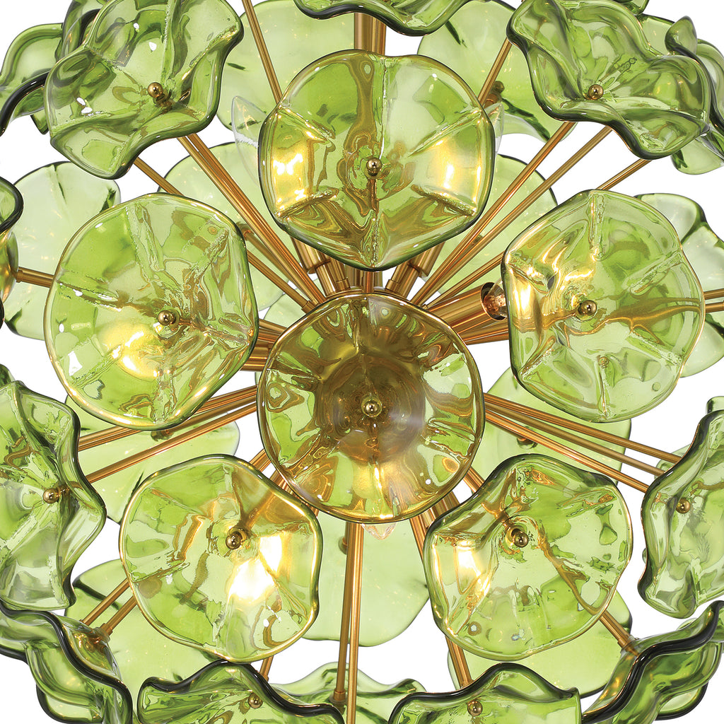 ESM-4006-AG-GR Esme 22.5'' Chandelier | Alternate Image
