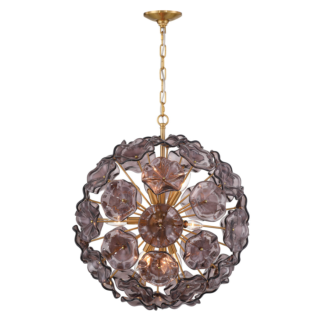 ESM-4006-AG-SM Esme 22.5'' Chandelier | Alternate Image