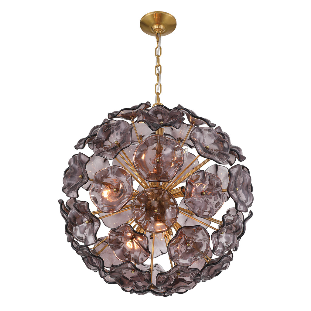 ESM-4006-AG-SM Esme 22.5'' Chandelier | Alternate Image