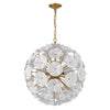 ESM-4006-AG-WH Esme 22.5'' Chandelier | Alternate Image