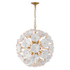 ESM-4006-AG-WH Esme 22.5'' Chandelier | Alternate Image