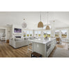 Crystorama Esme 22.5'' Chandelier in Aged Brass - Lifestyle View