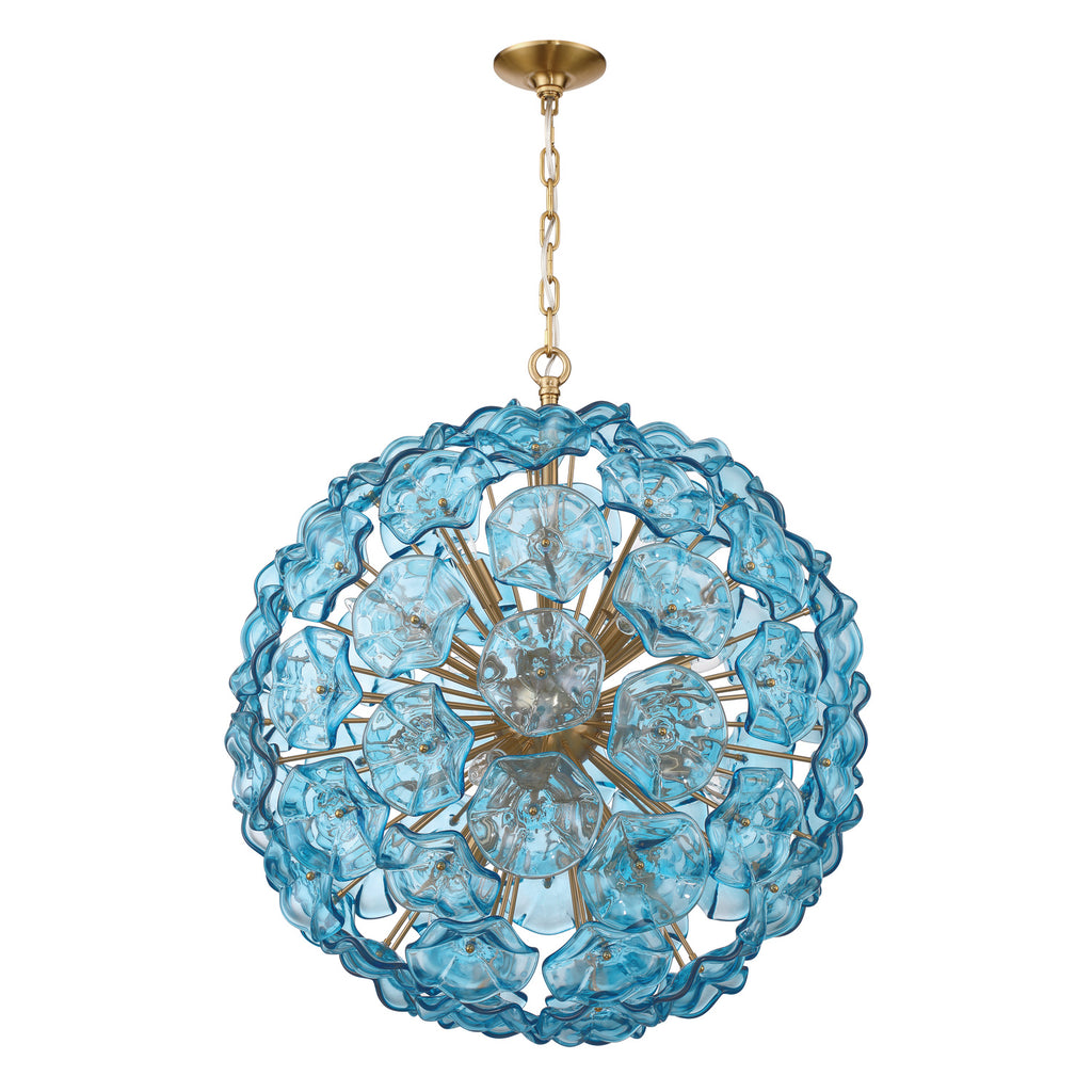 ESM-4009-AG-BL Esme 28'' Chandelier | Alternate Image