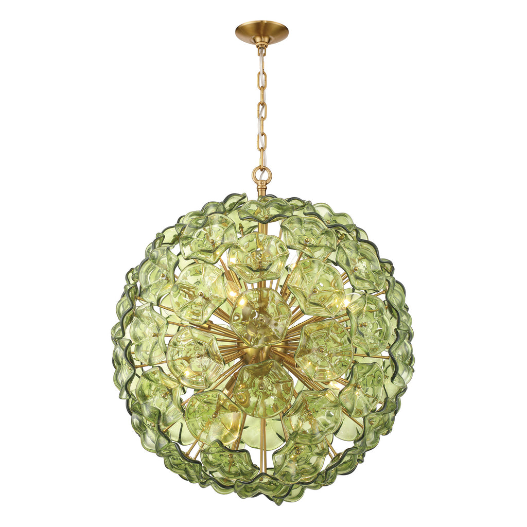 ESM-4009-AG-GR Esme 28'' Chandelier | Main Image