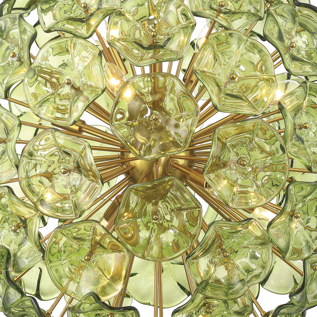 ESM-4009-AG-GR Esme 28'' Chandelier | Alternate Image