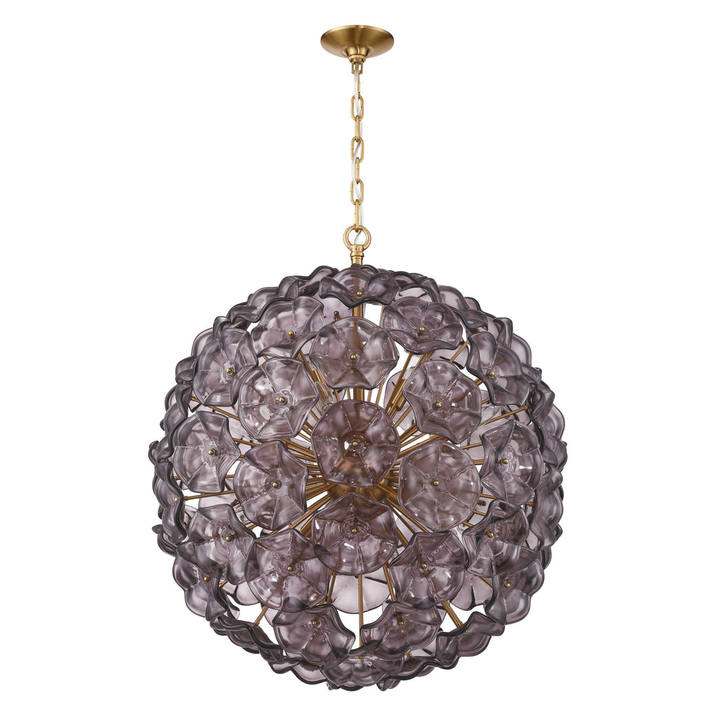 ESM-4009-AG-SM Esme 28'' Chandelier | Alternate Image