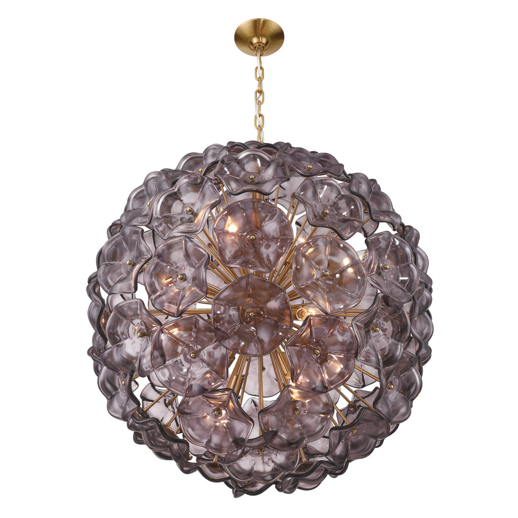 ESM-4009-AG-SM Esme 28'' Chandelier | Alternate Image