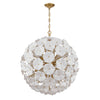 ESM-4009-AG-WH Esme 28'' Chandelier | Alternate Image