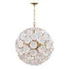 ESM-4009-AG-WH Esme 28'' Chandelier | Alternate Image