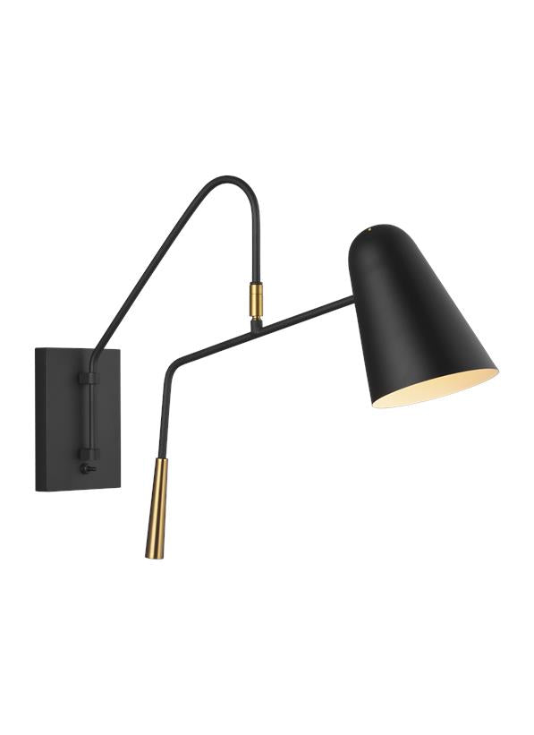 EW1041MBK Simon 1 Light Bathroom Vanity | Main Image