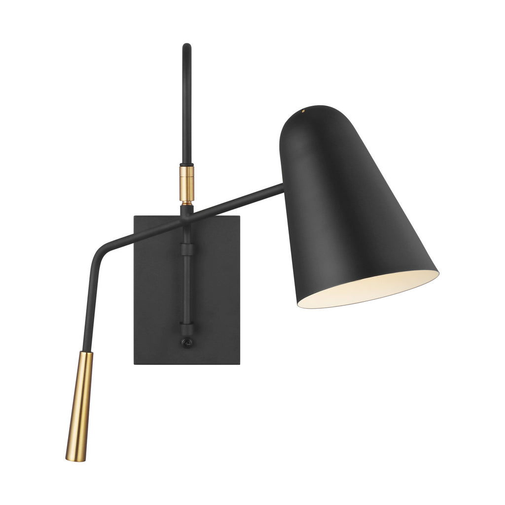 EW1041MBK Simon 1 Light Bathroom Vanity | Alternate Image