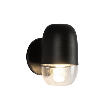 Black/Clear Glass