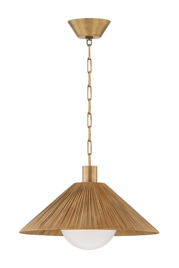 F1422-PBR Woodside 1 Light Mini Pendant | Main Image