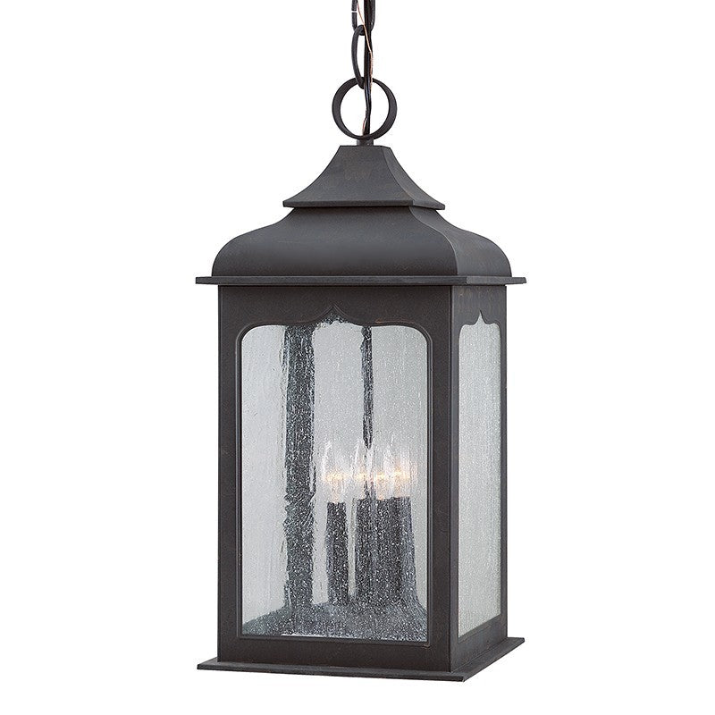F2018-TBZ Henry Street 4 Light Outdoor Lantern Pendant | Main Image