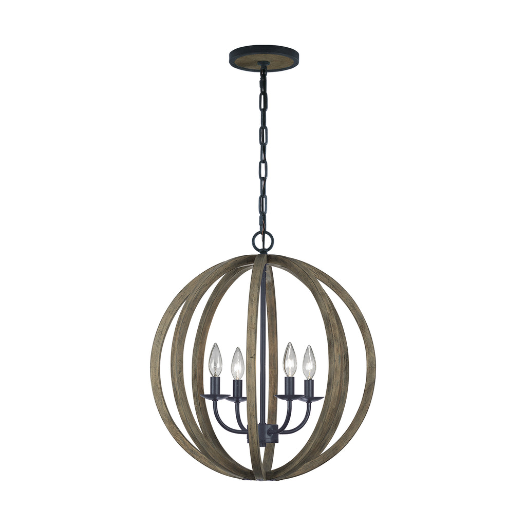 F2935/4WOW/AF Allier 4 Light Pendant | Main Image