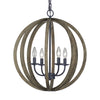 F2935/4WOW/AF Allier 4 Light Pendant | Alternate Image