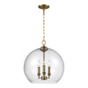 F3155/3BBS Lawler 3 Light Pendant | Main Image