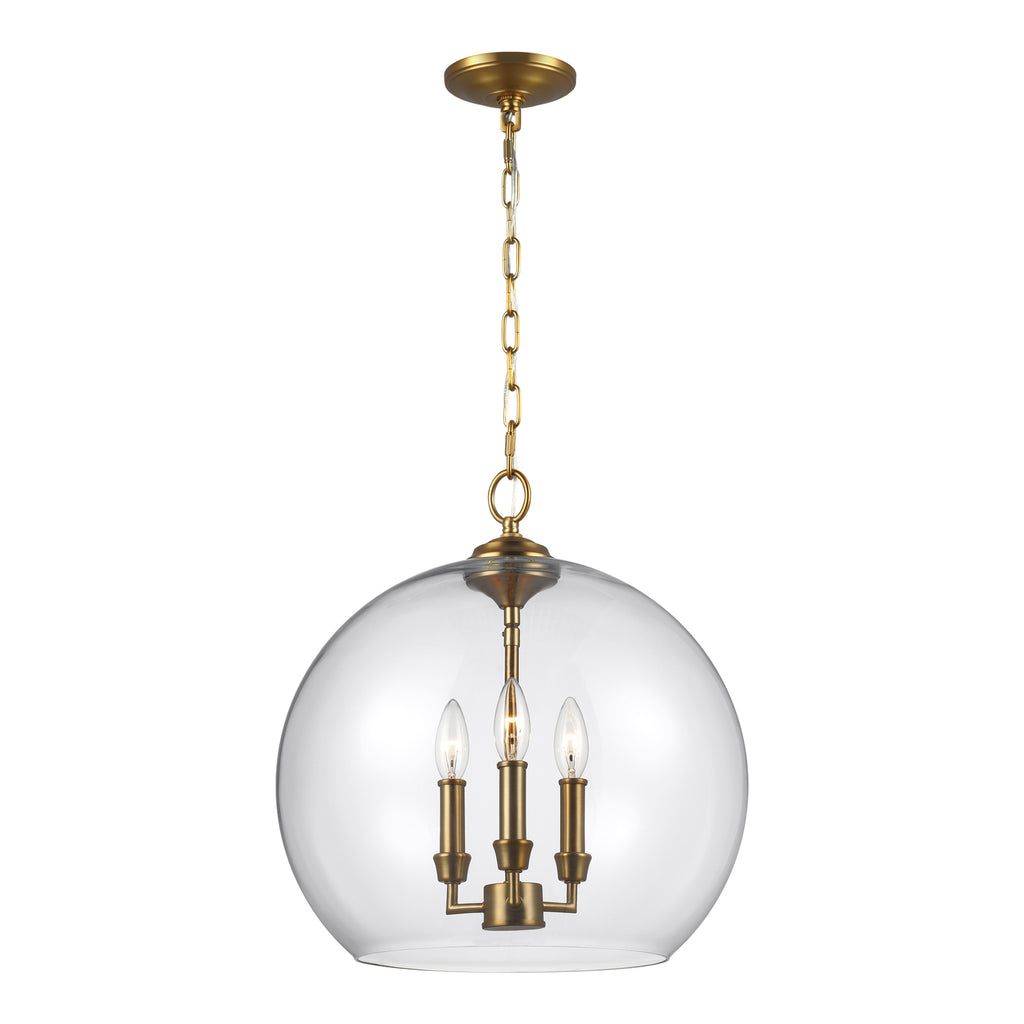 F3155/3BBS Lawler 3 Light Pendant | Main Image