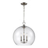 F3155/3SN Lawler 3 Light Pendant | Main Image