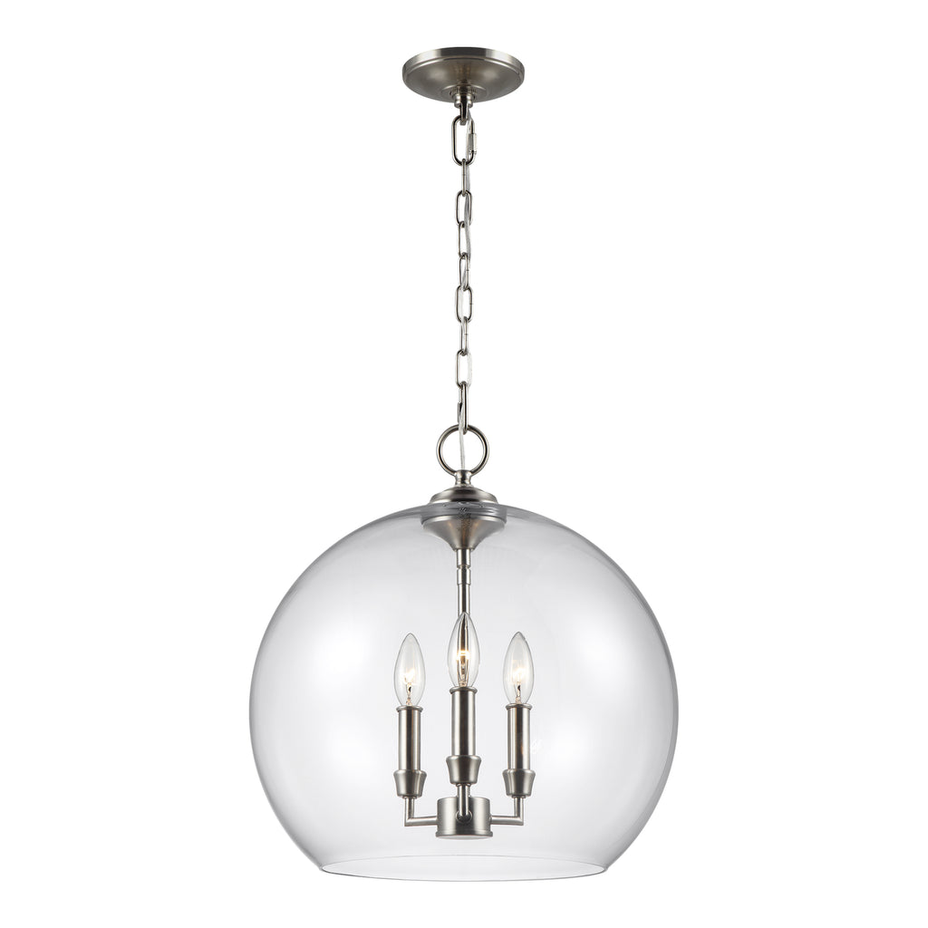 F3155/3SN Lawler 3 Light Pendant | Main Image