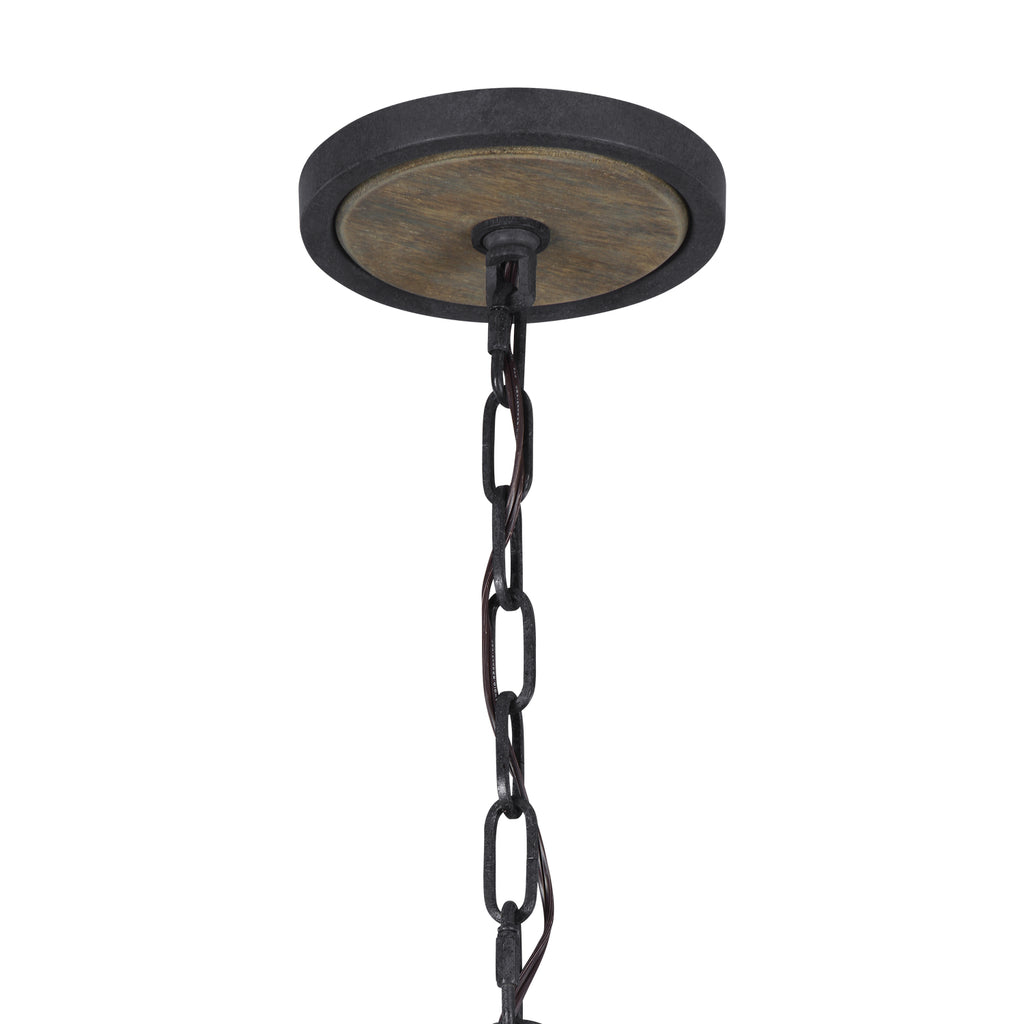 F3186/6WOW/AF Allier 6 Light Chandelier | Alternate Image