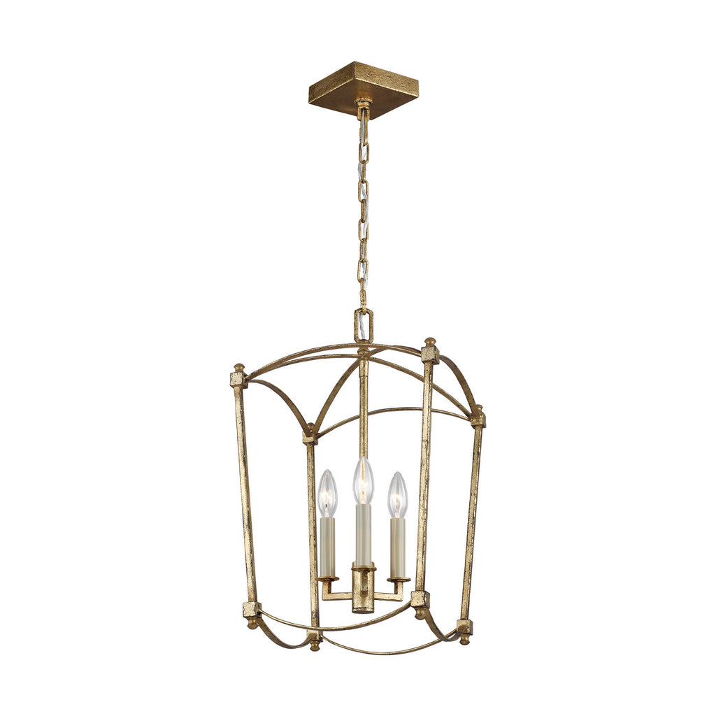 F3321/3ADB Thayer 3 Light Lantern Chandelier | Main Image