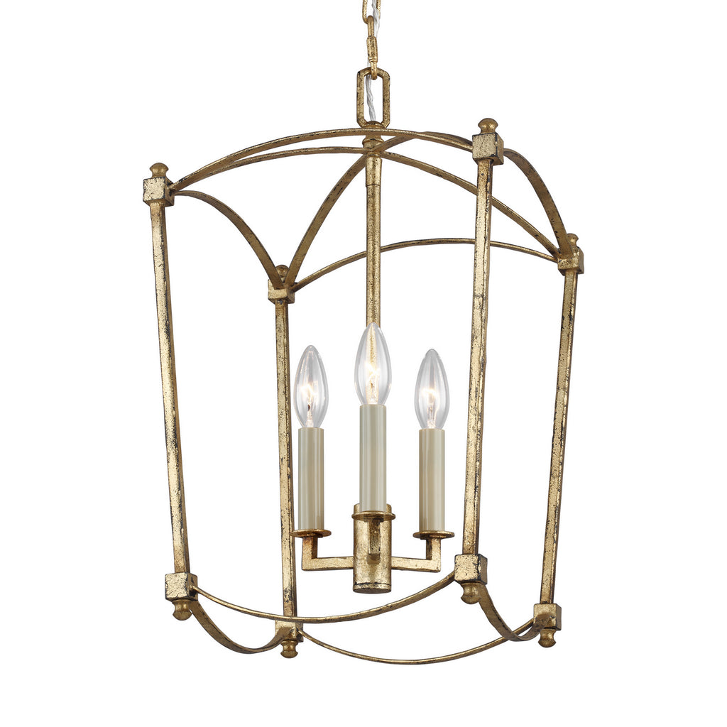 F3321/3ADB Thayer 3 Light Lantern Chandelier | Alternate Image