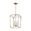 F3322/4ADB Thayer 4 Light Lantern Chandelier | Main Image
