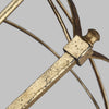 F3322/4ADB Thayer 4 Light Lantern Chandelier | Alternate Image