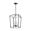 F3322/4SMS Thayer 4 Light Lantern Chandelier | Main Image