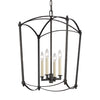 F3322/4SMS Thayer 4 Light Lantern Chandelier | Alternate Image