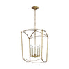 F3323/5ADB Thayer 5 Light Lantern Chandelier | Main Image