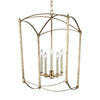 F3323/5ADB Thayer 5 Light Lantern Chandelier | Alternate Image