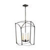 F3323/5SMS Thayer 5 Light Lantern Chandelier | Main Image