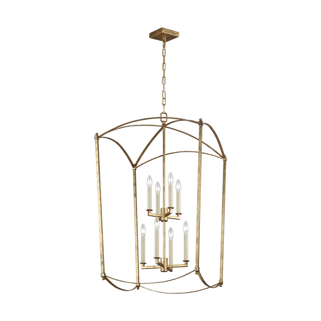 F3324/8ADB Thayer 8 Light Lantern Chandelier | Main Image