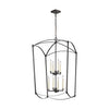 F3324/8SMS Thayer 8 Light Lantern Chandelier | Main Image