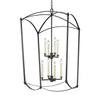 F3324/8SMS Thayer 8 Light Lantern Chandelier | Alternate Image