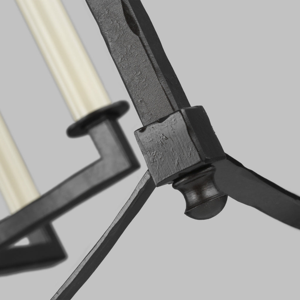 F3324/8SMS Thayer 8 Light Lantern Chandelier | Alternate Image