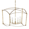 F3325/5ADB Thayer 5 Light Lantern Chandelier | Alternate Image