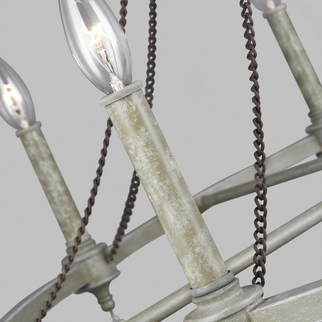 F3332/8FWO/DWW Beverly 8 Light Chandelier | Alternate Image