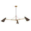 F4350-PBR/BRZ Andersen 3 Light Mini Chandelier | Alternate Image