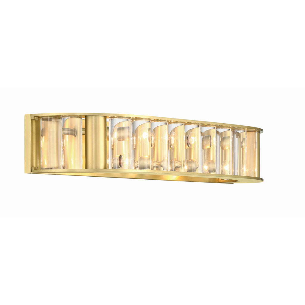 Crystorama Farris 21.5'' Sconce in Aged Brass - Additional View